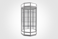 Vitrinas Octagonales